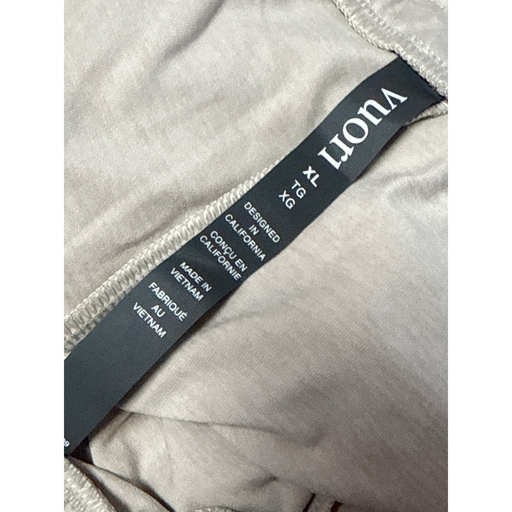VUORI Halo Essential Wide Leg Pant Ecru Heather Size XL NWT 🤍✨ - Picture 4 of 4
